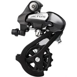 Shimano Dérailleurs Arrière Altus RD-M310 Dérailleur Arrière 7/8 Vitesses Moyen, Noir