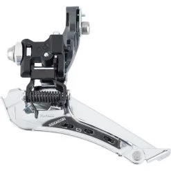 Shimano Dérailleurs Avant Claris FD-R2000 Dérailleur Avant 2X8 Vitesses Down Swing Soudure, Argent/gris