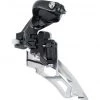 Shimano Dérailleurs Avant Deore MTB FD-M6000 Dérailleur Avant 3x10 Vitesses Side Swing Collier De Serrage Haut, Noir/argent