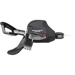 Shimano Commandes Deore MTB SL-M6000 Levier De Vitesse 2/3 Vitesses Avec Affichage Des Vitesses, Noir