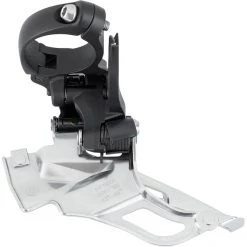 Shimano Dérailleurs Avant Deore Trekking FD-T6000 Dérailleur Avant 3x10 Collier Haut Down Swing, Noir