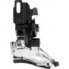 Shimano Dérailleurs Avant Deore XT FD-M8025 Dérailleur Avant 2x11 Vitesses Montage Direct Dual Pull, Noir/argent