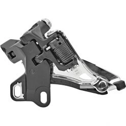 Shimano Dérailleurs Avant Deore XT FD-M8100 Dérailleur Avant 2x12 Side Swing Low Direct Mount Front-Pull, Noir/argent
