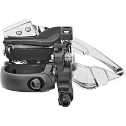 Shimano Dérailleurs Avant Deore XT Trekking FD-T8000 Dérailleur Avant Collier Profond 3x10 Down Swing, Noir
