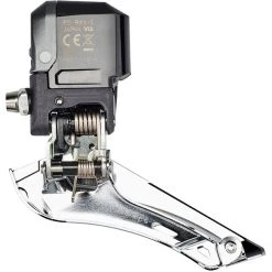 Shimano Dérailleurs Avant GRX Di2 FD-RX815 Dérailleur Avant 2x11 Braze-On, Noir/argent