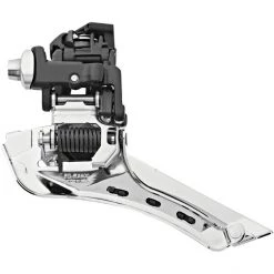 Shimano Dérailleurs Avant GRX FD-RX400 Dérailleur Avant 2x10 Braze-On, Noir/argent