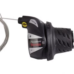 Shimano Commandes Tourney SL-RS36 Commande De Vitesse 6 Vitesses Droit, Noir