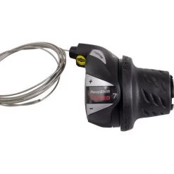 Shimano Commandes Tourney SL-RS36 Commande De Vitesse 7 Vitesses Droit, Noir/argent