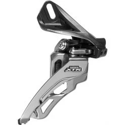 Shimano Dérailleurs Avant XTR FD-M9000 Dérailleur Avant Side-Swing 3x11 Vitesses, Noir/argent