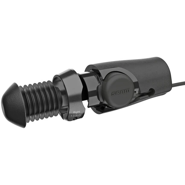 Sram Commandes Blip Grip Aero Embouts De Cintre électroniques, Noir 3 Sram Commandes Blip Grip Aero Embouts De Cintre électroniques, Noir