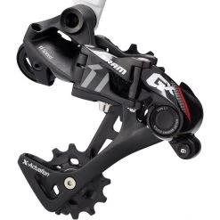 Sram Dérailleurs Arrière GX Dérailleur Arrière 1x11vitesses Cage Longue, Noir/rouge
