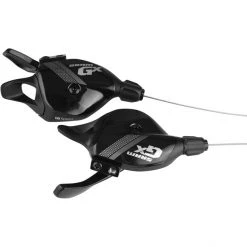 Sram Commandes GX Leviers De Vitesses 2x10, Noir