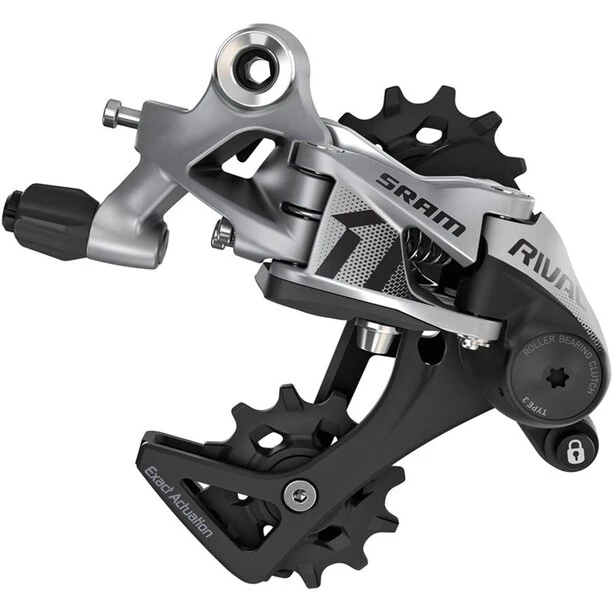 Sram Dérailleurs Arrière Rival1 Type 3.0 Dérailleur Arrière 11 Vitesses, Cage Moyenne 3 Sram Dérailleurs Arrière Rival1 Type 3.0 Dérailleur Arrière 11 Vitesses, Cage Moyenne